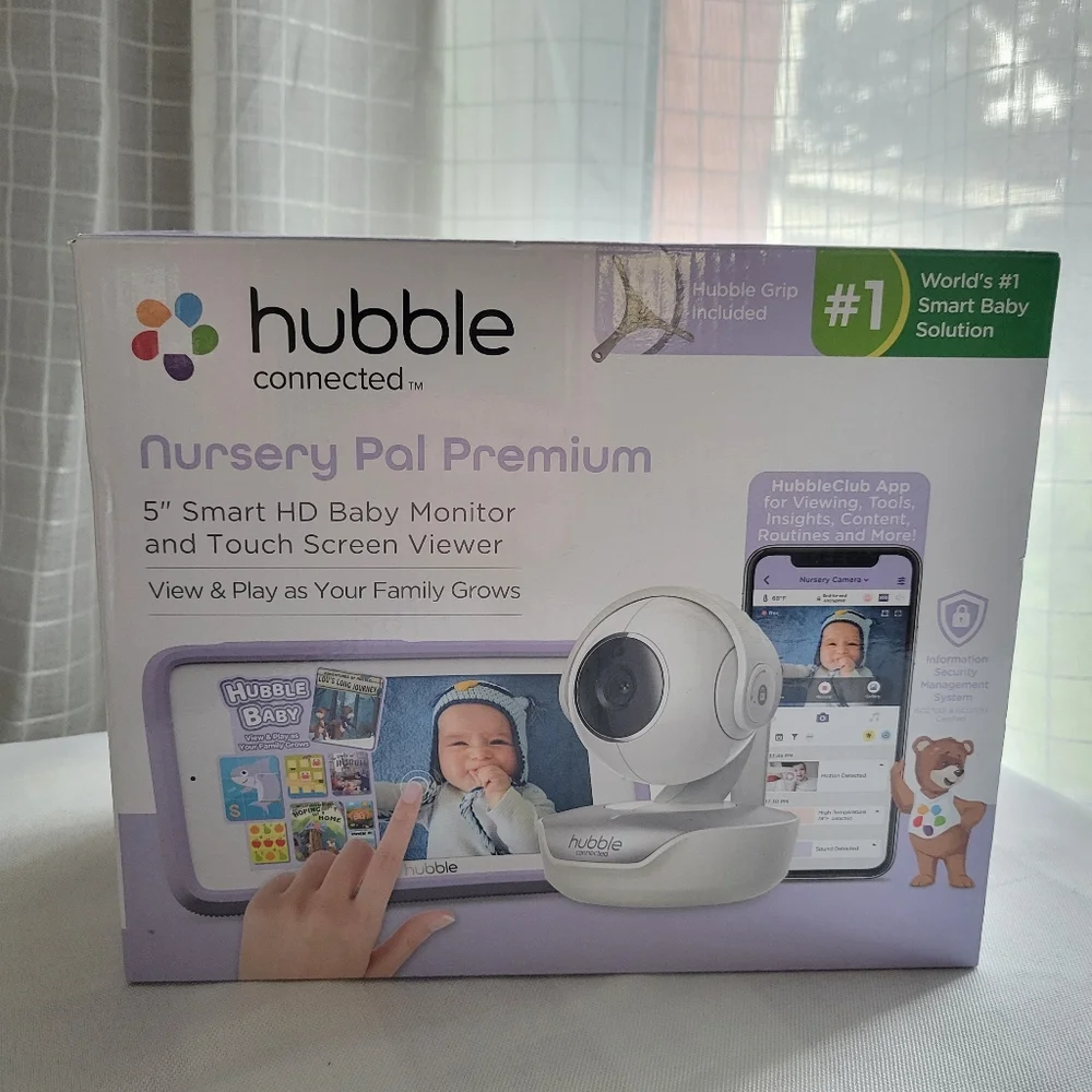 Hubble Connected Nursery Pal Link Premium Baby Monitor & Camera